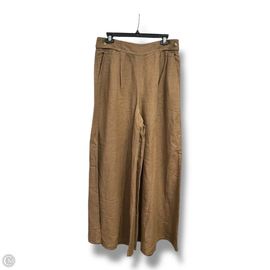 Pants Linen By Banana Republic In Brown, Size: 10
