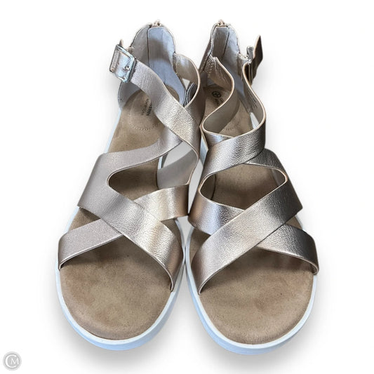 Sandals Flats By Giani Bernini In Tan, Size: 9