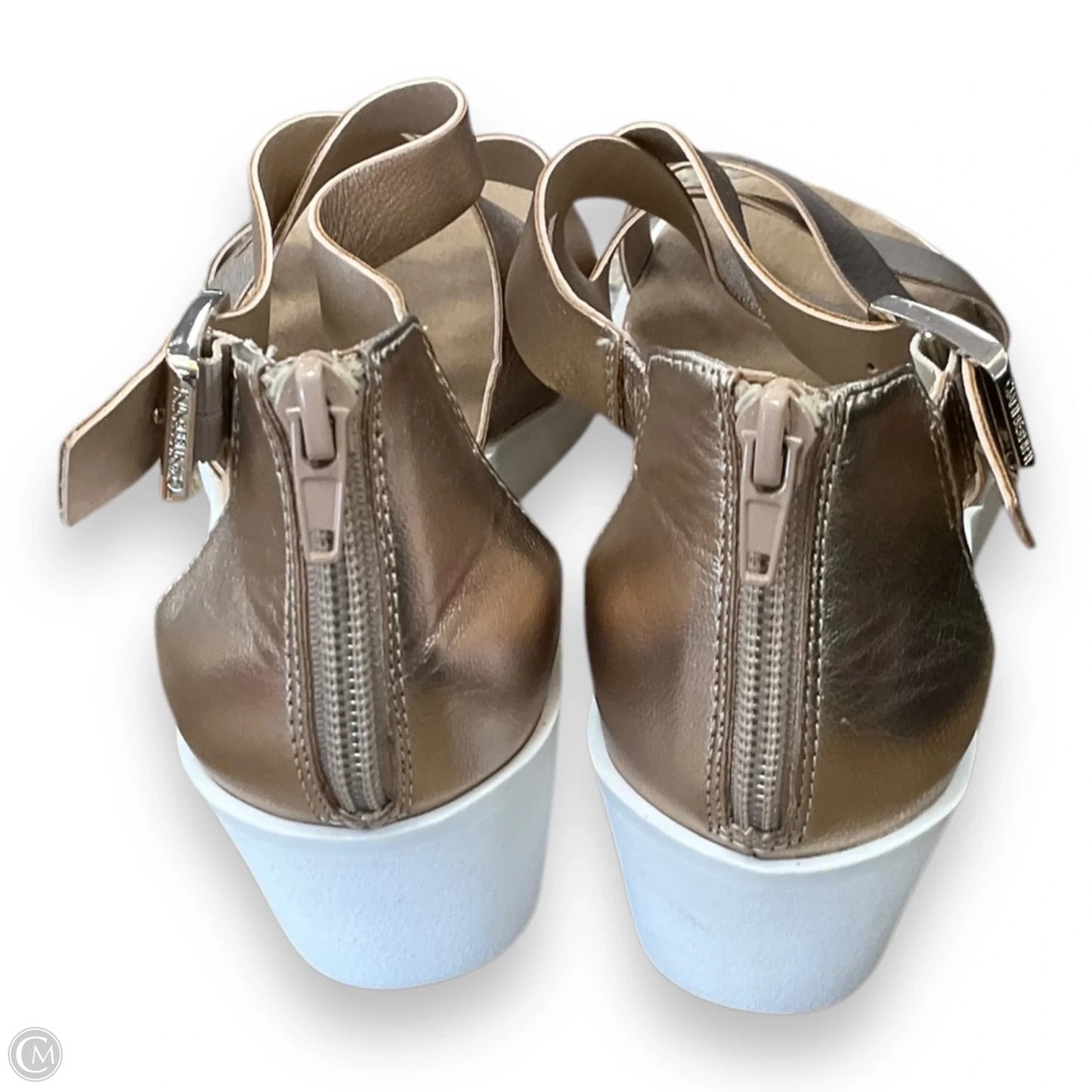 Sandals Flats By Giani Bernini In Tan, Size: 9