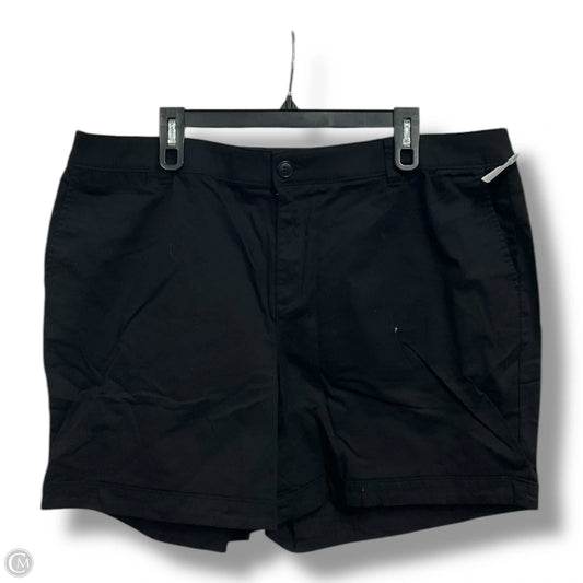 Shorts By Lane Bryant In Black, Size: 18