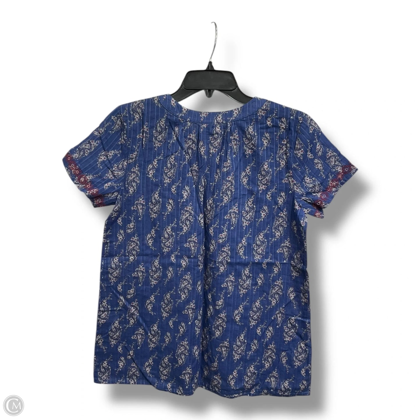 Top Short Sleeve By J. Jill In Blue, Size: Xs