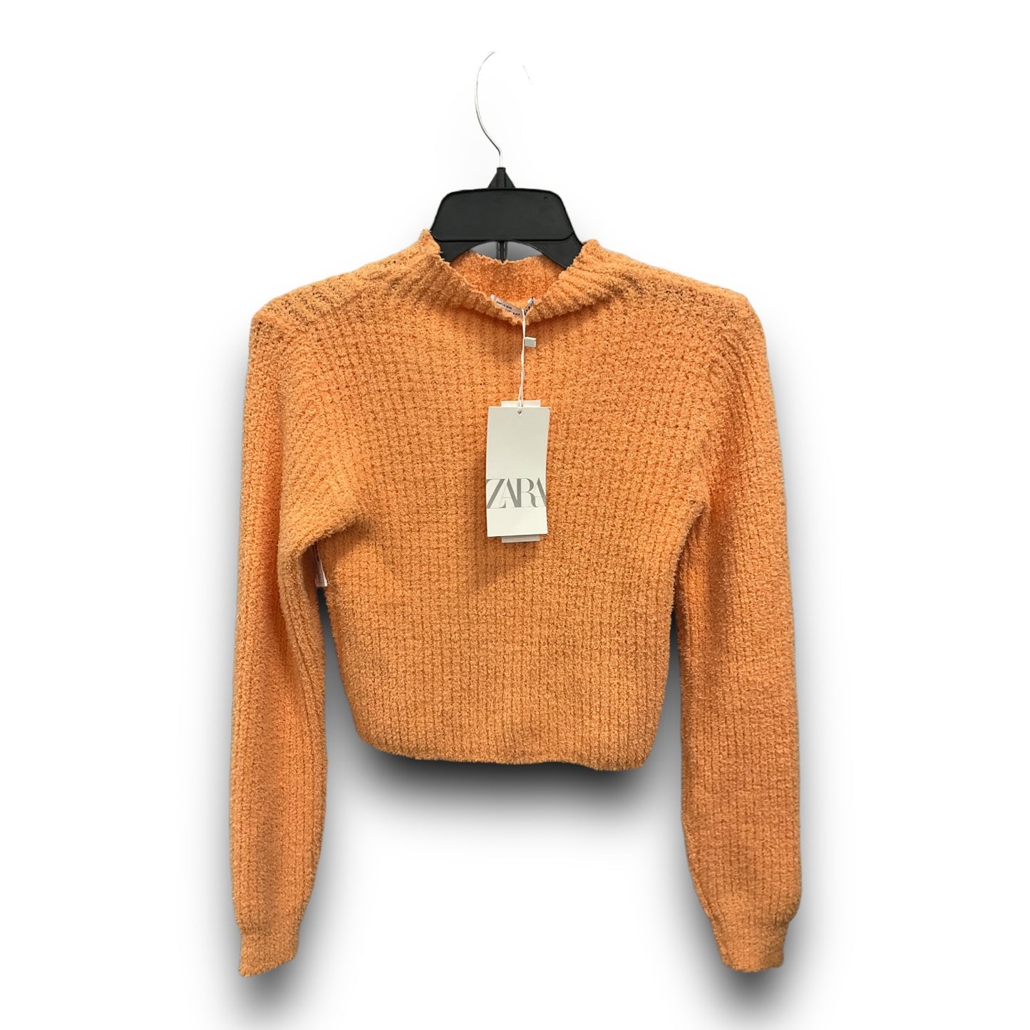 Sweater By Zara In Orange, Size: S