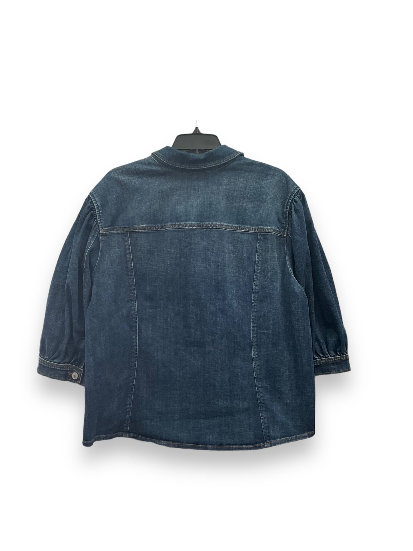 Jacket Denim By Chicos  Size: Xxl