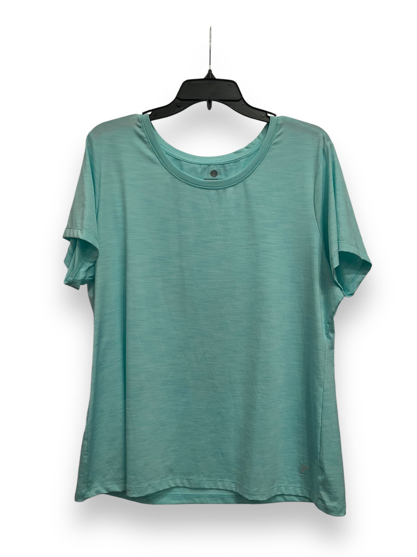 Athletic Top Short Sleeve By Old Navy In Teal, Size: Xl