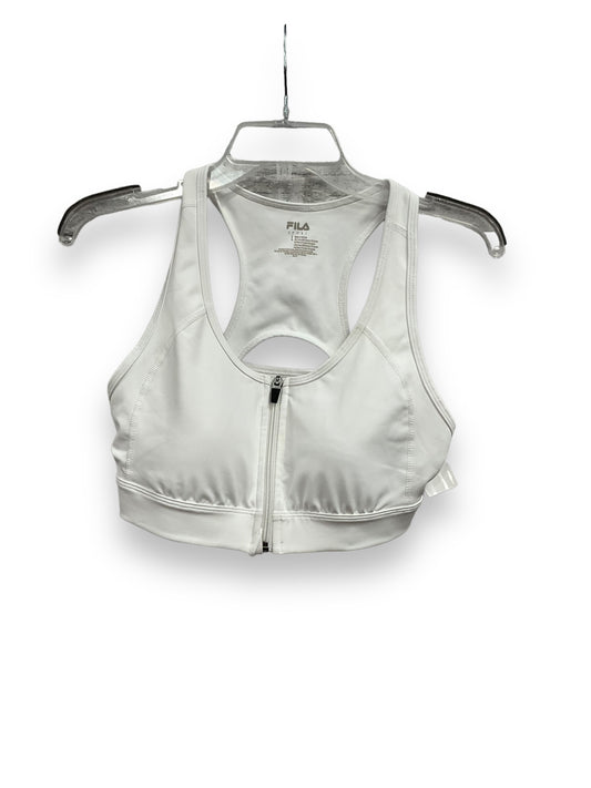 White Athletic Bra Fila, Size L