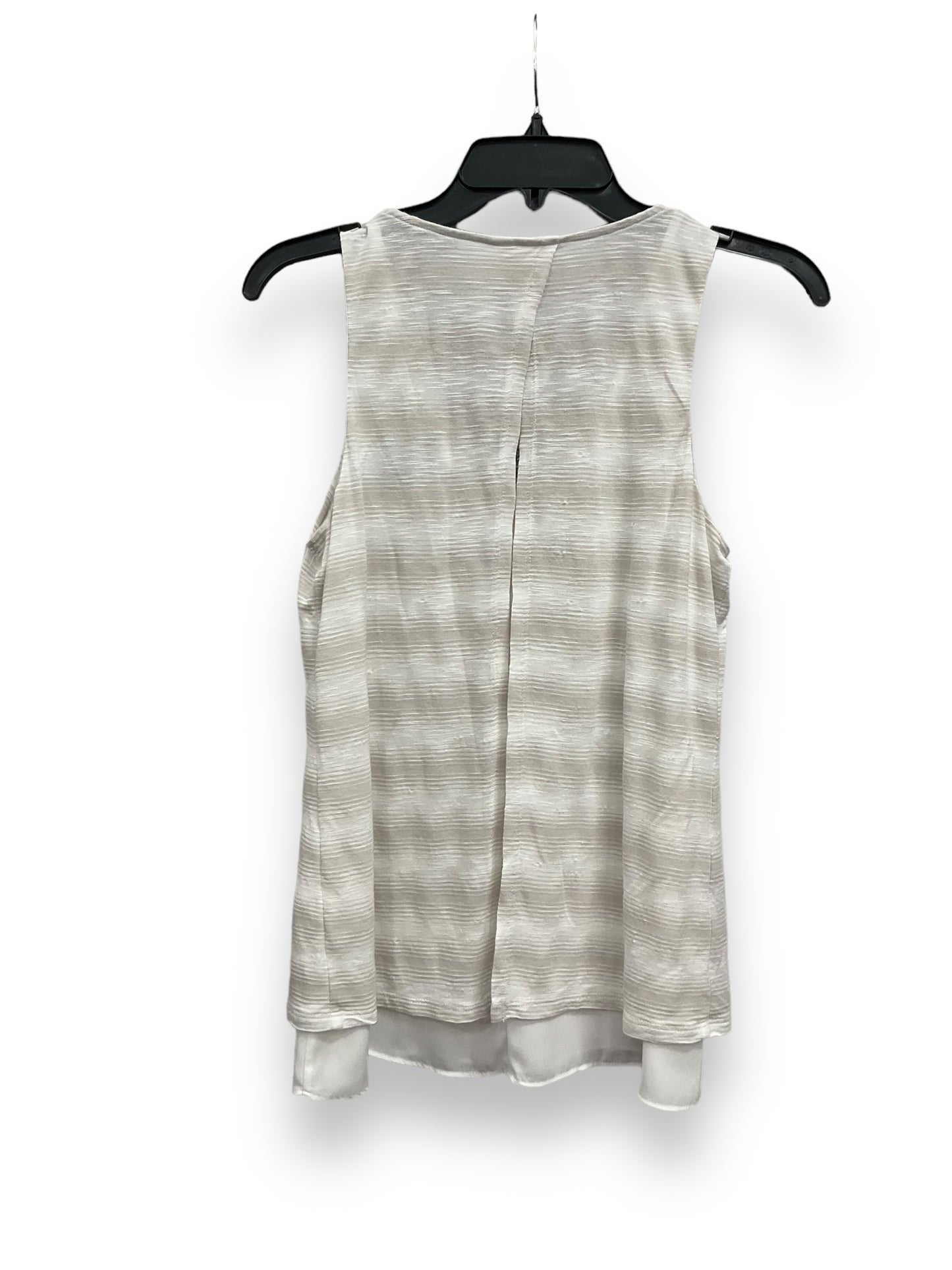 Cream Blouse Sleeveless White House Black Market, Size Xs