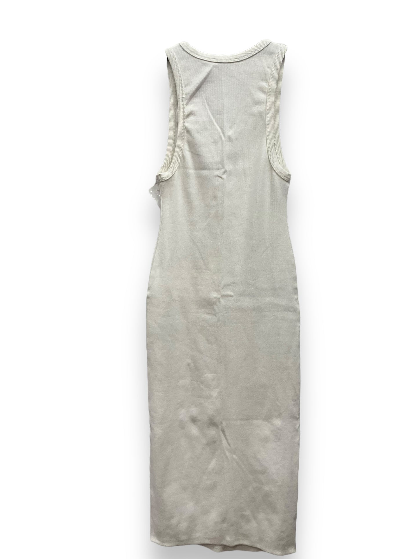 White Dress Casual Maxi Clothes Mentor, Size L