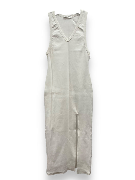 White Dress Casual Maxi Clothes Mentor, Size L