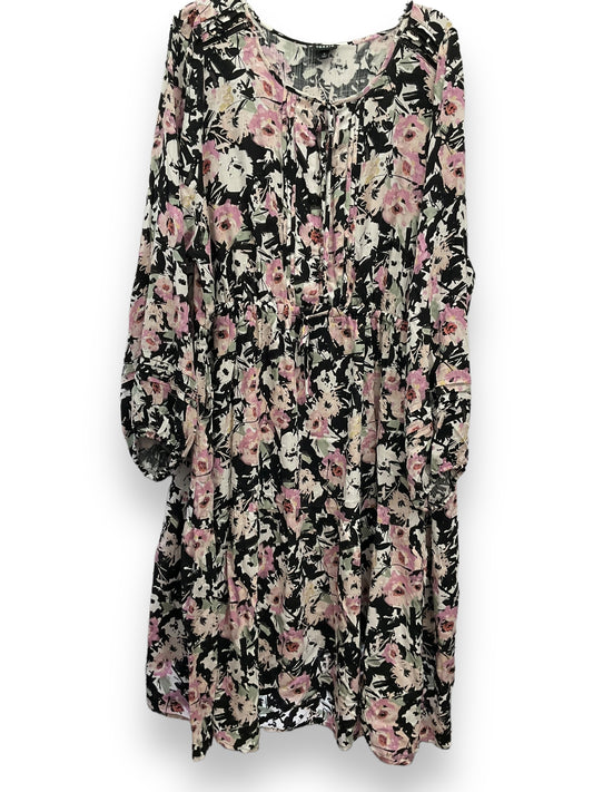 Floral Print Dress Casual Midi Torrid, Size 3x