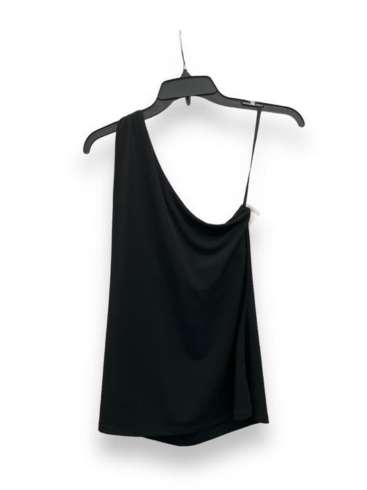 Black Blouse Sleeveless Loft, Size M