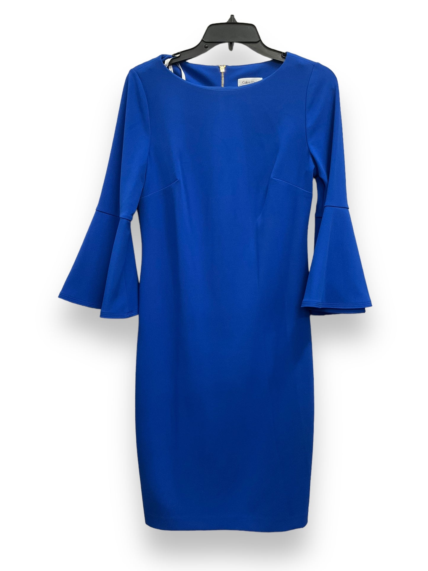 Blue Dress Casual Midi Calvin Klein, Size M