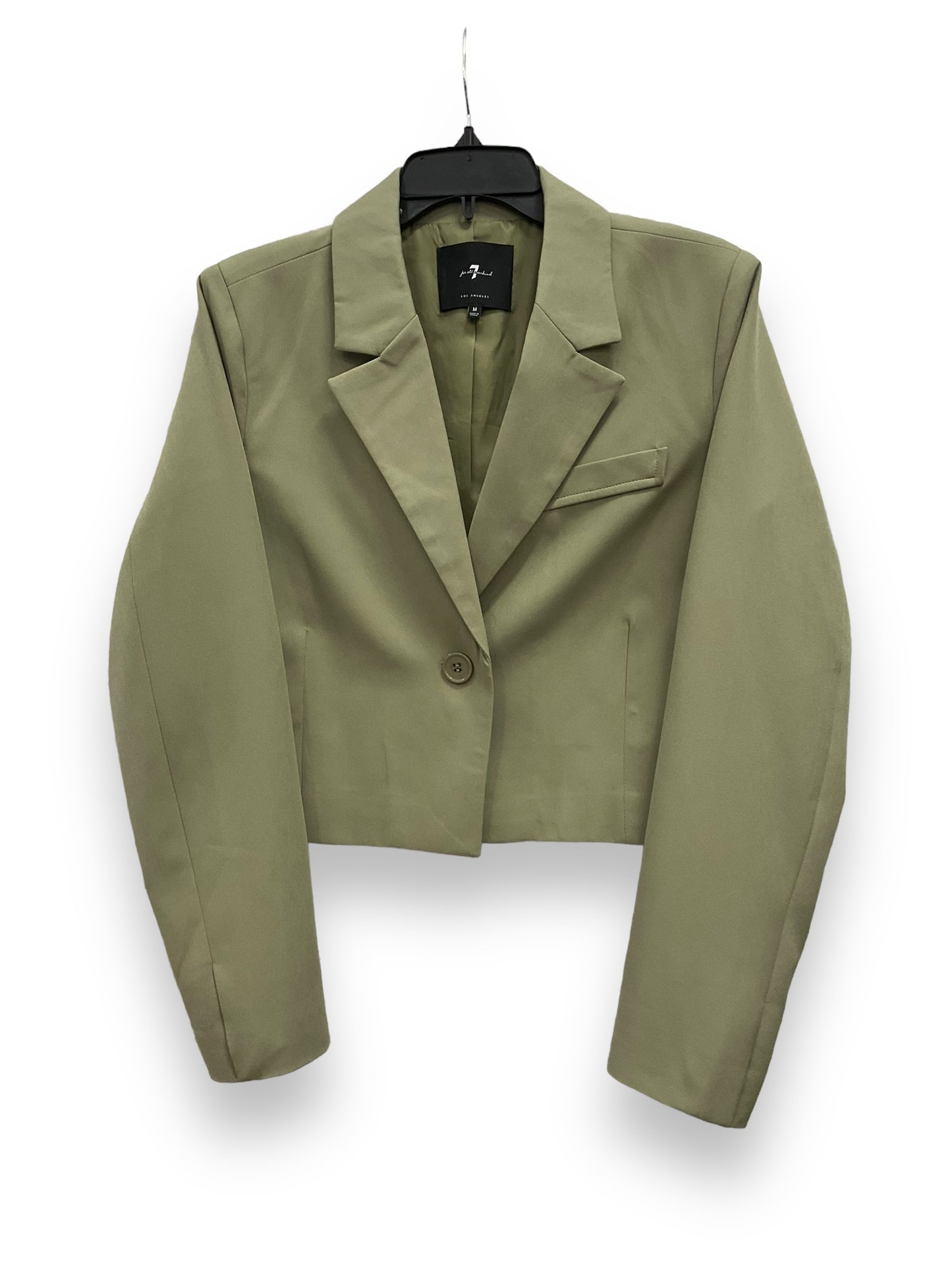 Green Blazer 7 For All Mankind, Size M