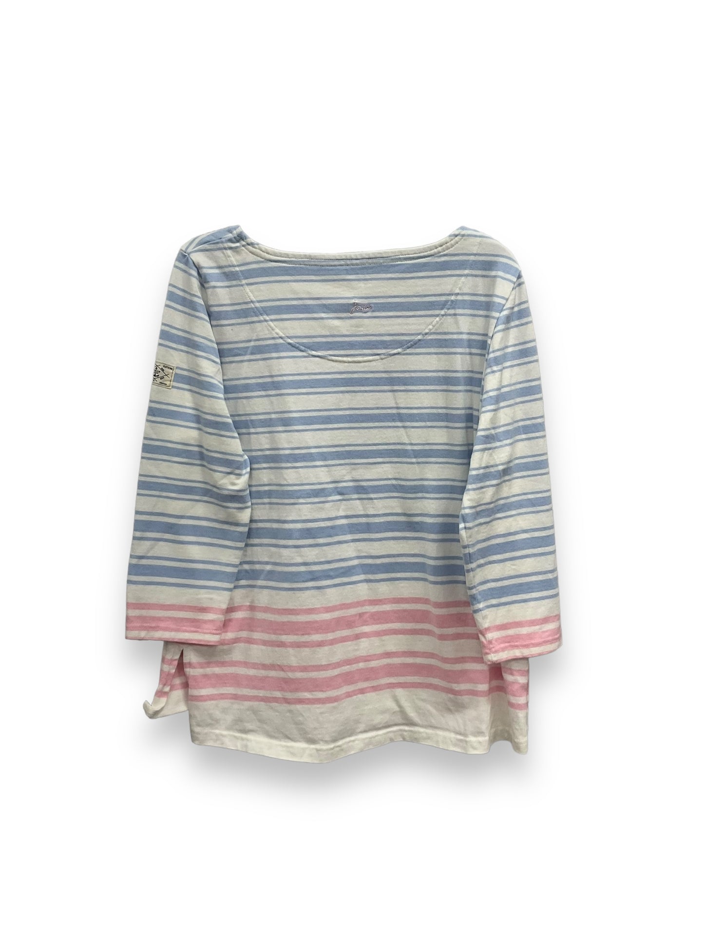 Striped Pattern Top Long Sleeve Joules, Size L