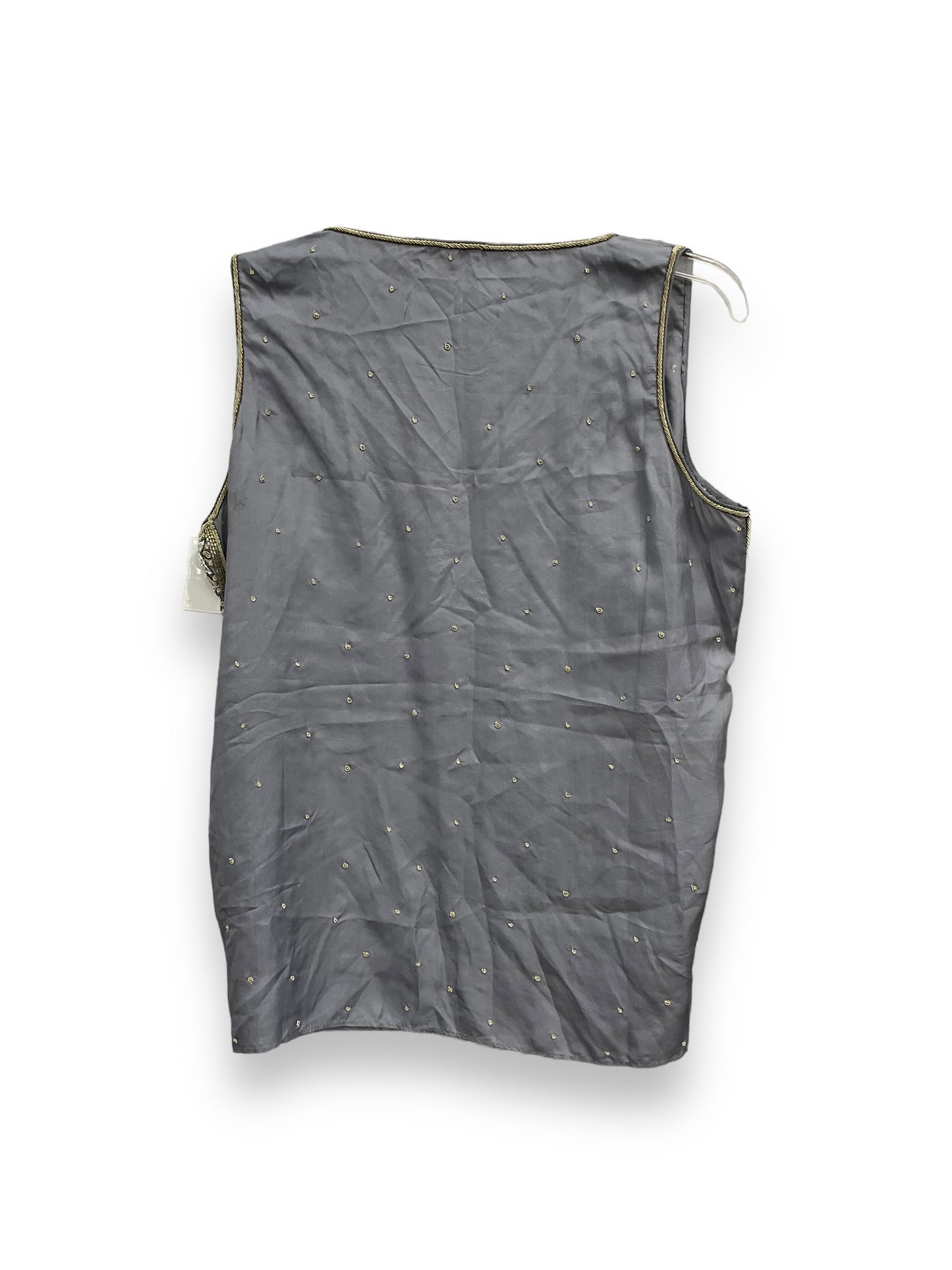 Grey Top Sleeveless Calypso St Barth, Size L