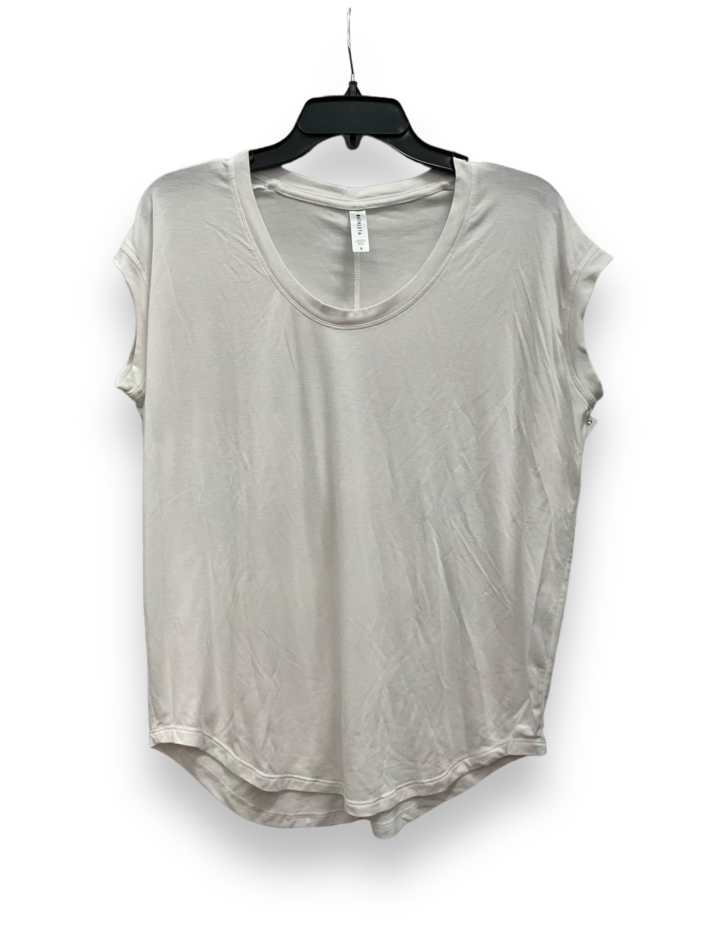 Top Sleeveless By Athleta In White, Size: S