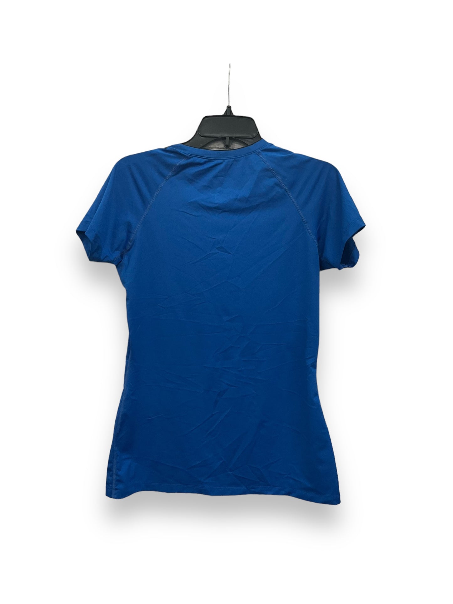 Athletic Top Short Sleeve By Nike Apparel In Blue, Size: L