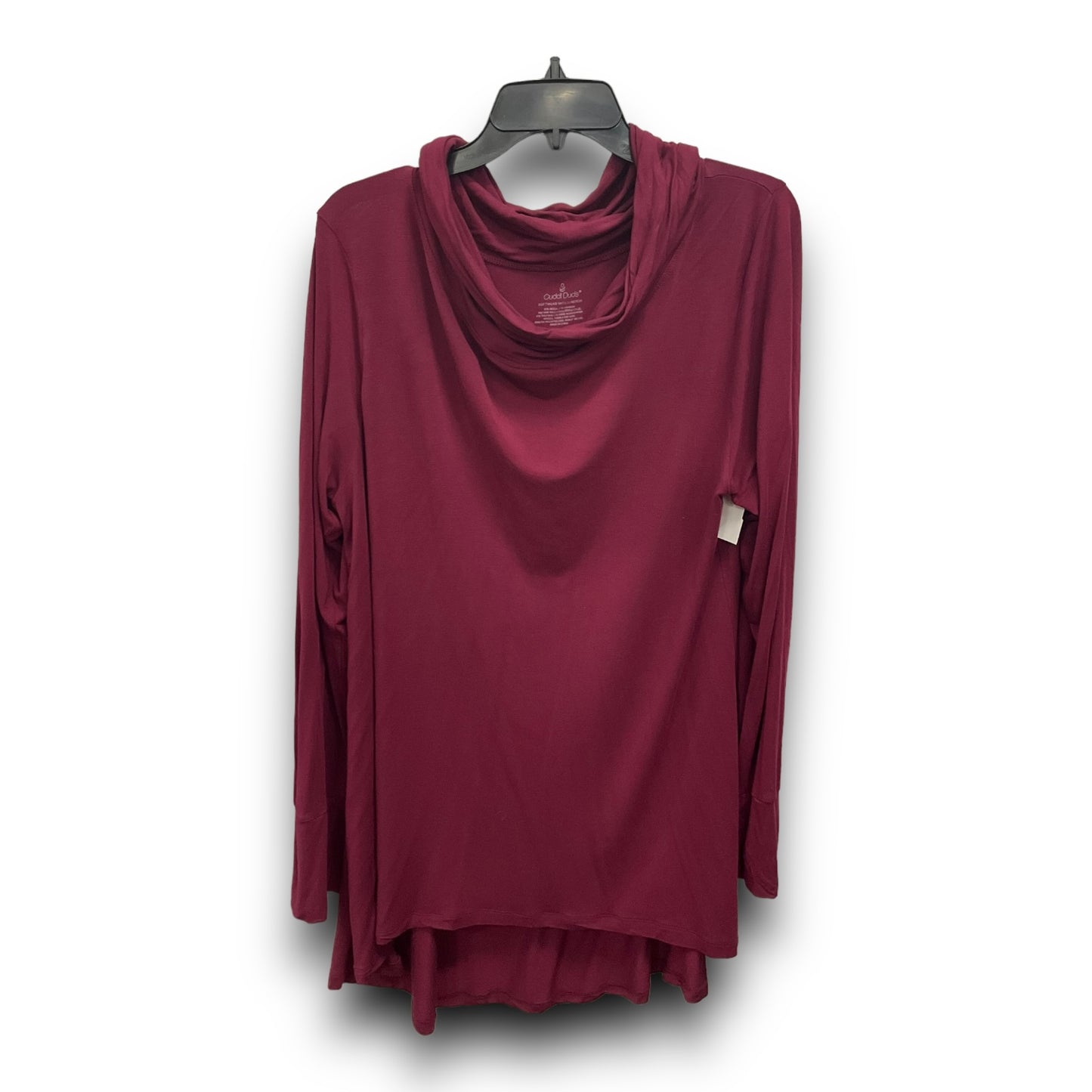 Tunic Long Sleeve By Cuddl Duds In Red, Size: Xl