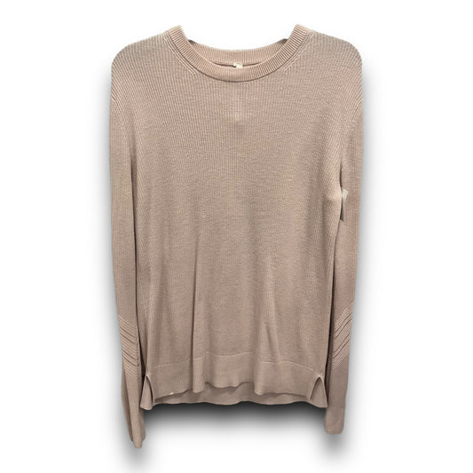 Top Long Sleeve By Lululemon In Pink, Size: M