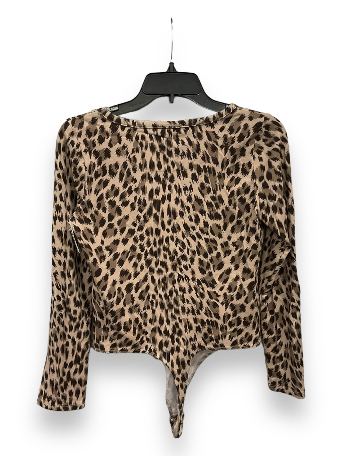 Bodysuit By Banana Republic In Animal Print, Size: M