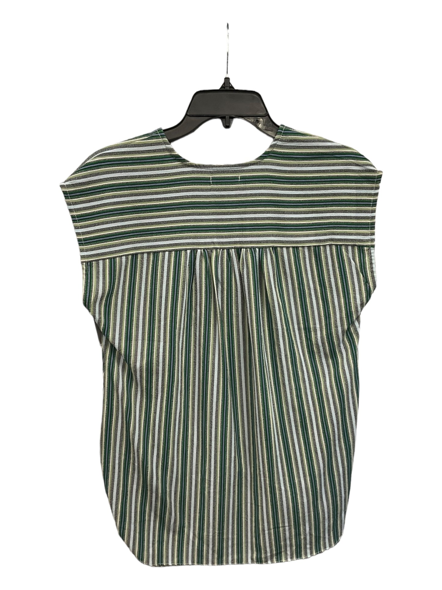 Top Sleeveless By Max Studio In Green, Size: S