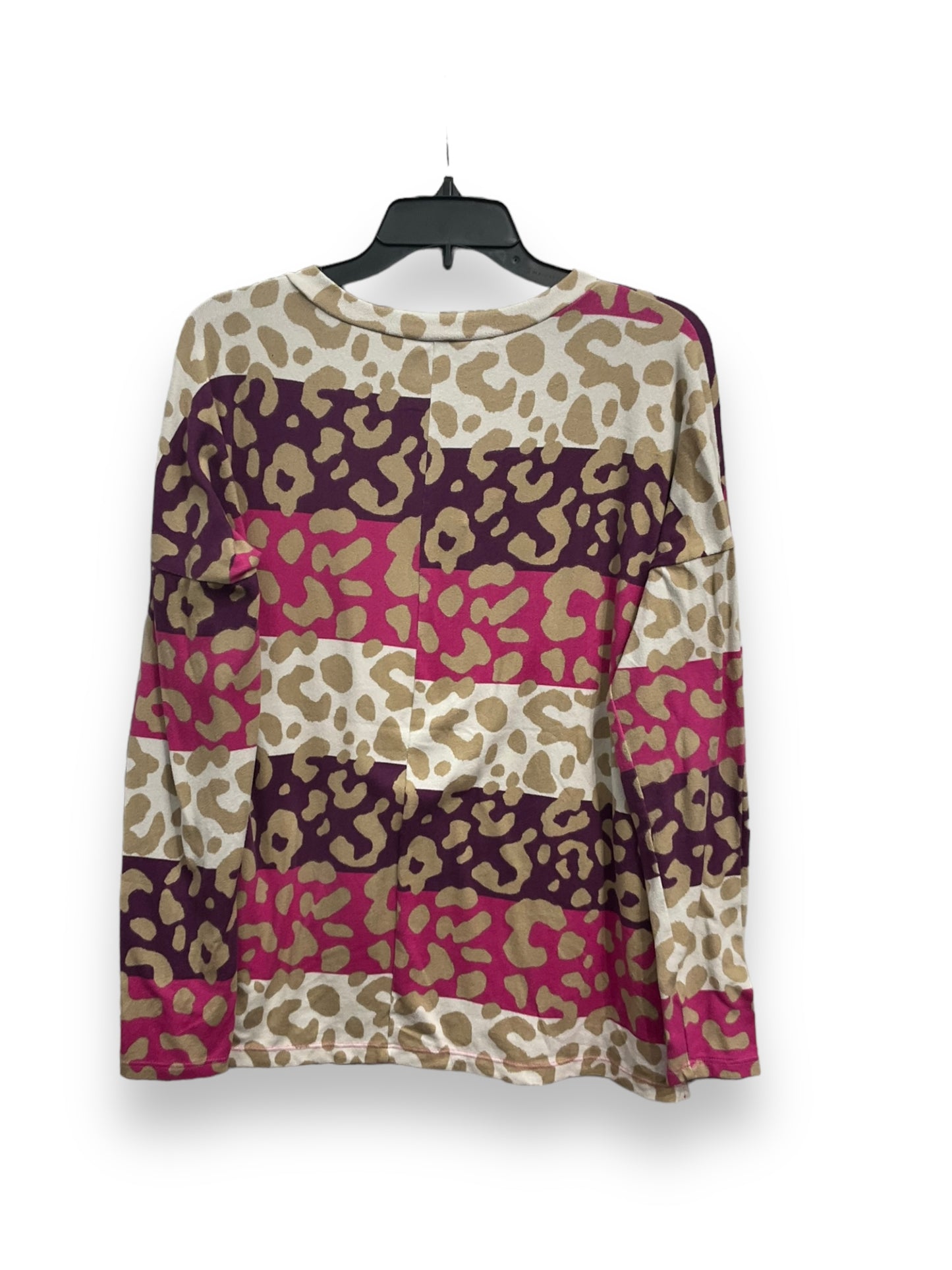 Top Long Sleeve By Sew In Love In Multi-colored, Size: M