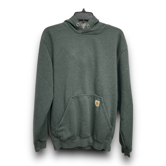 Sweatshirt Hoodie By Carhartt In Green, Size: S