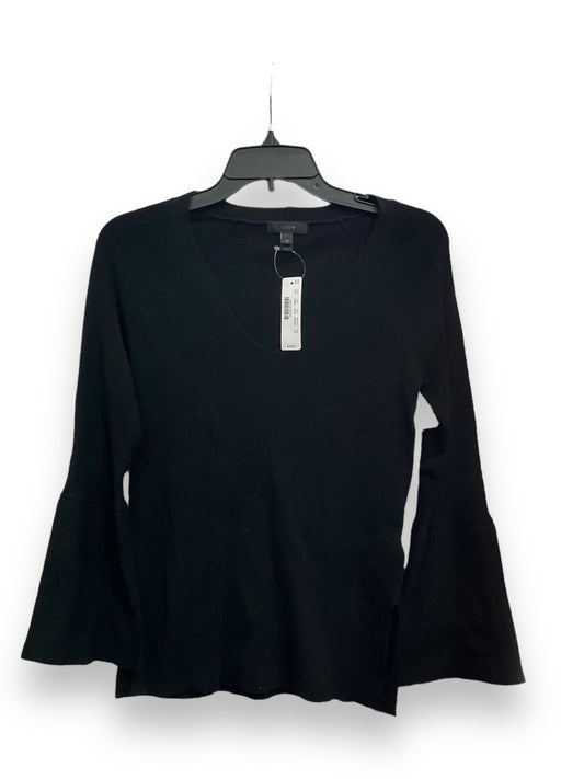 Top Long Sleeve By J. Crew In Black, Size: Xs