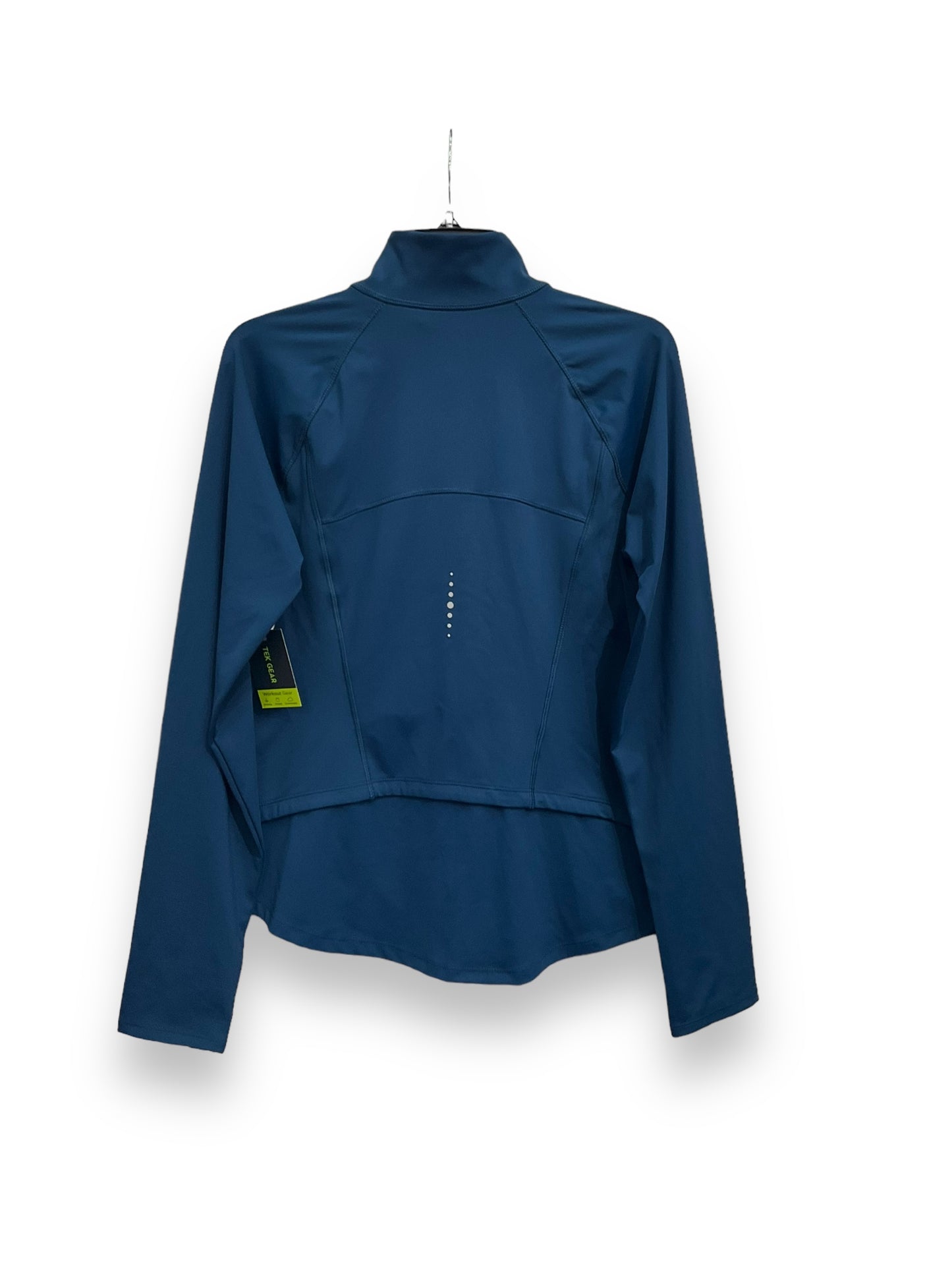 Athletic Jacket By Tek Gear In Blue, Size: L