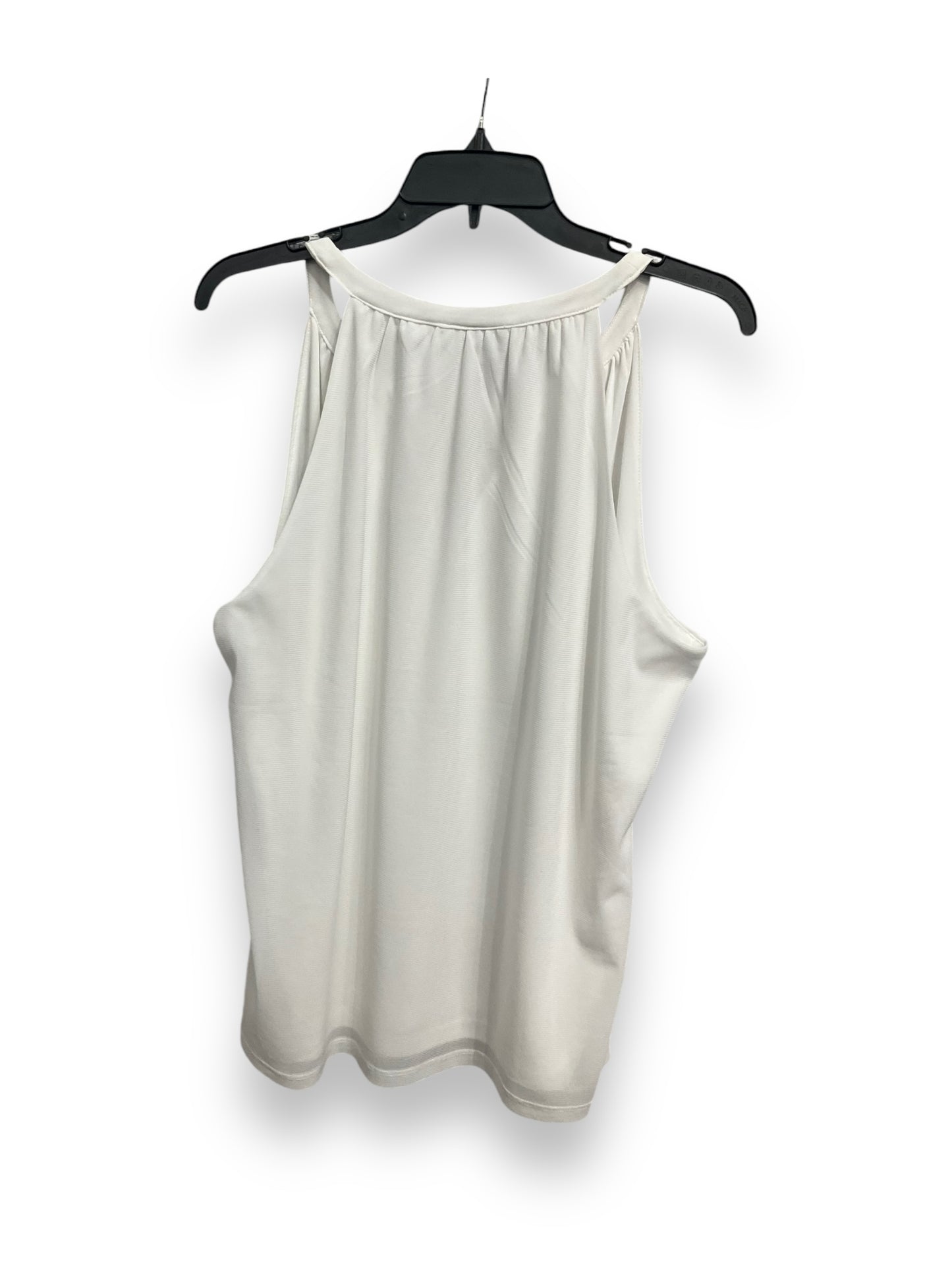 Top Sleeveless By New York And Co In White, Size: L