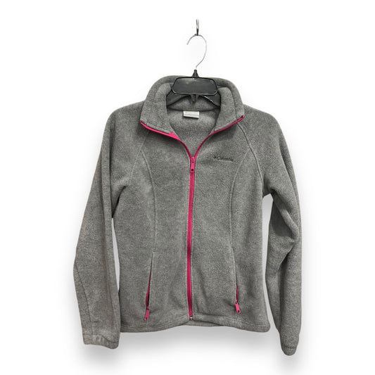 Jacket Fleece By Columbia In Grey, Size: Xs