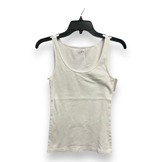 Tank Top By Loft In White, Size: S