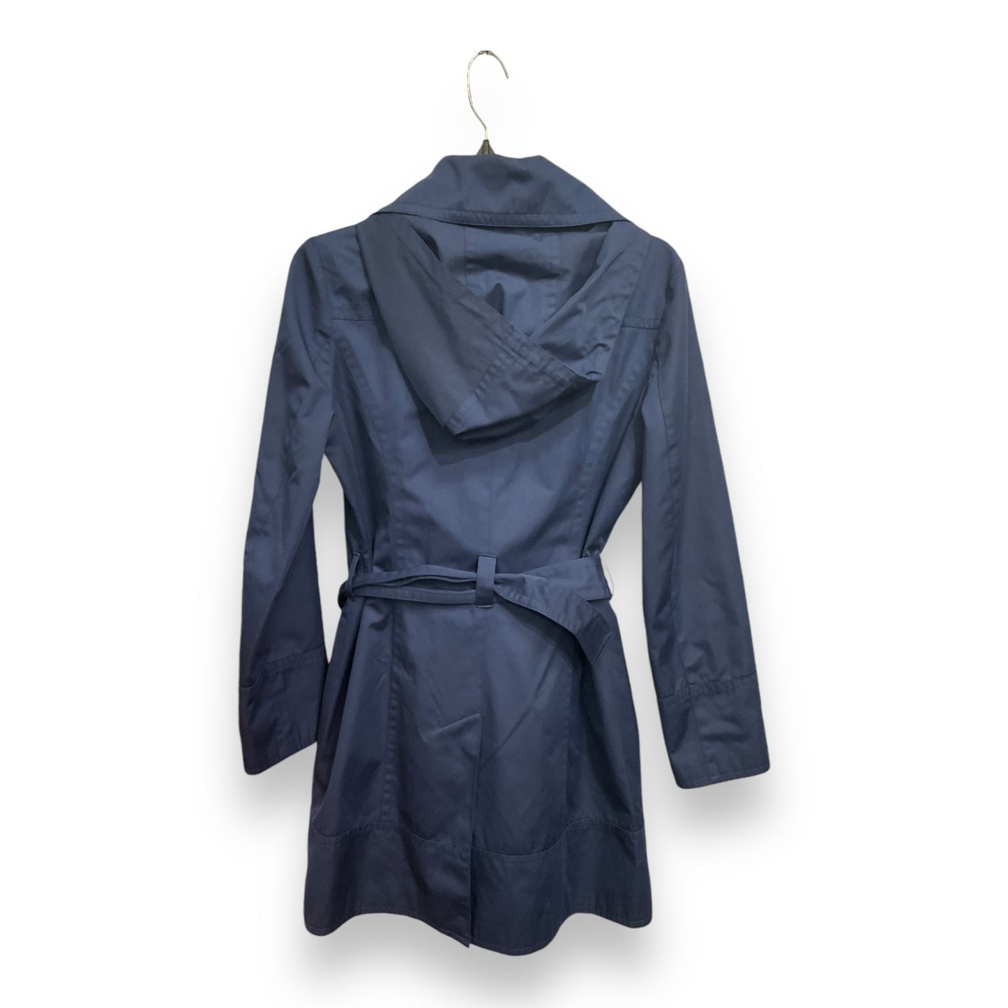 Coat Raincoat By Michael By Michael Kors In Navy, Size: S