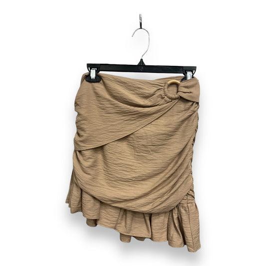 Skirt Midi By Clothes Mentor In Brown, Size: S