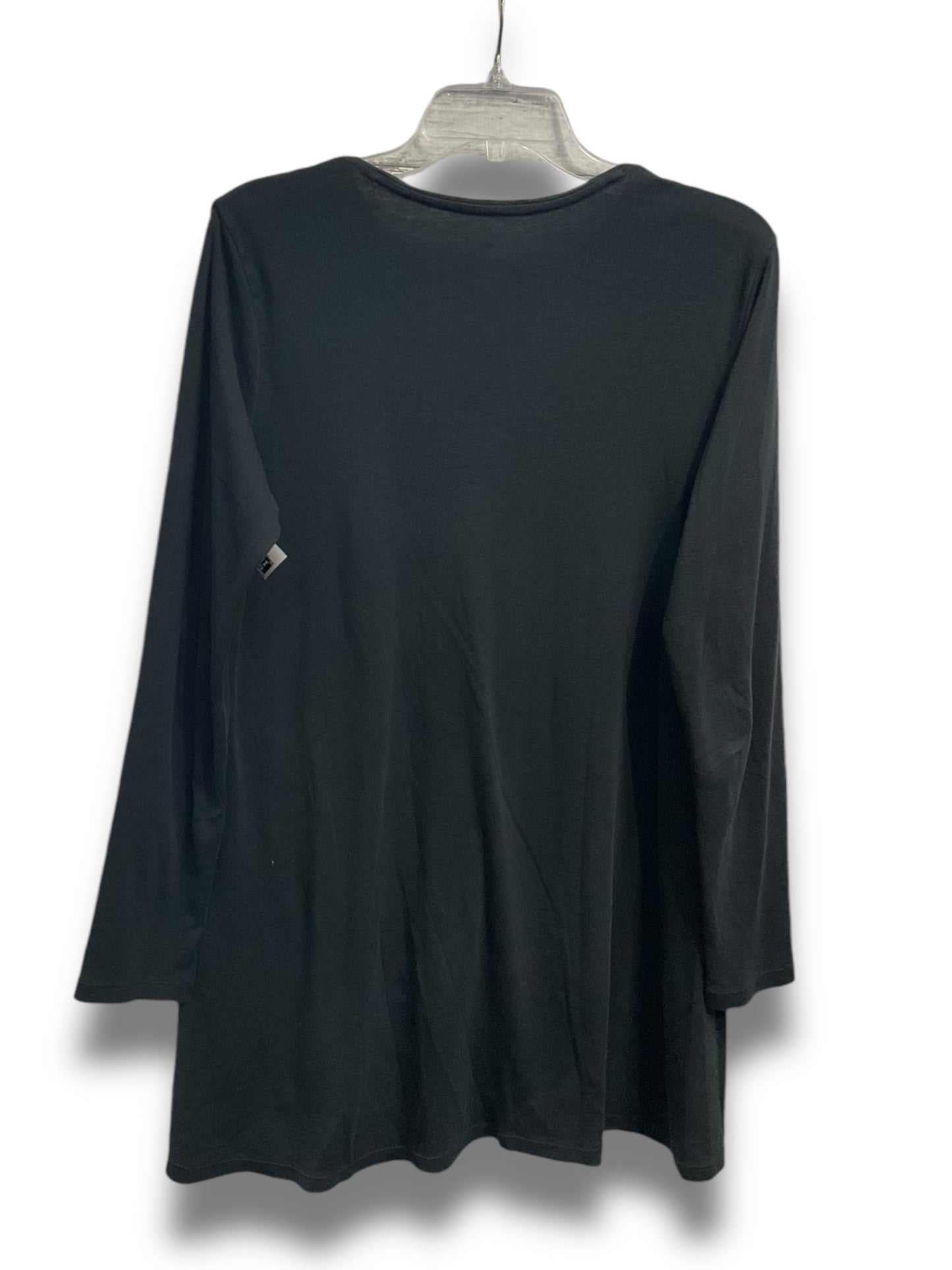 Top Long Sleeve By J. Jill In Black, Size: M