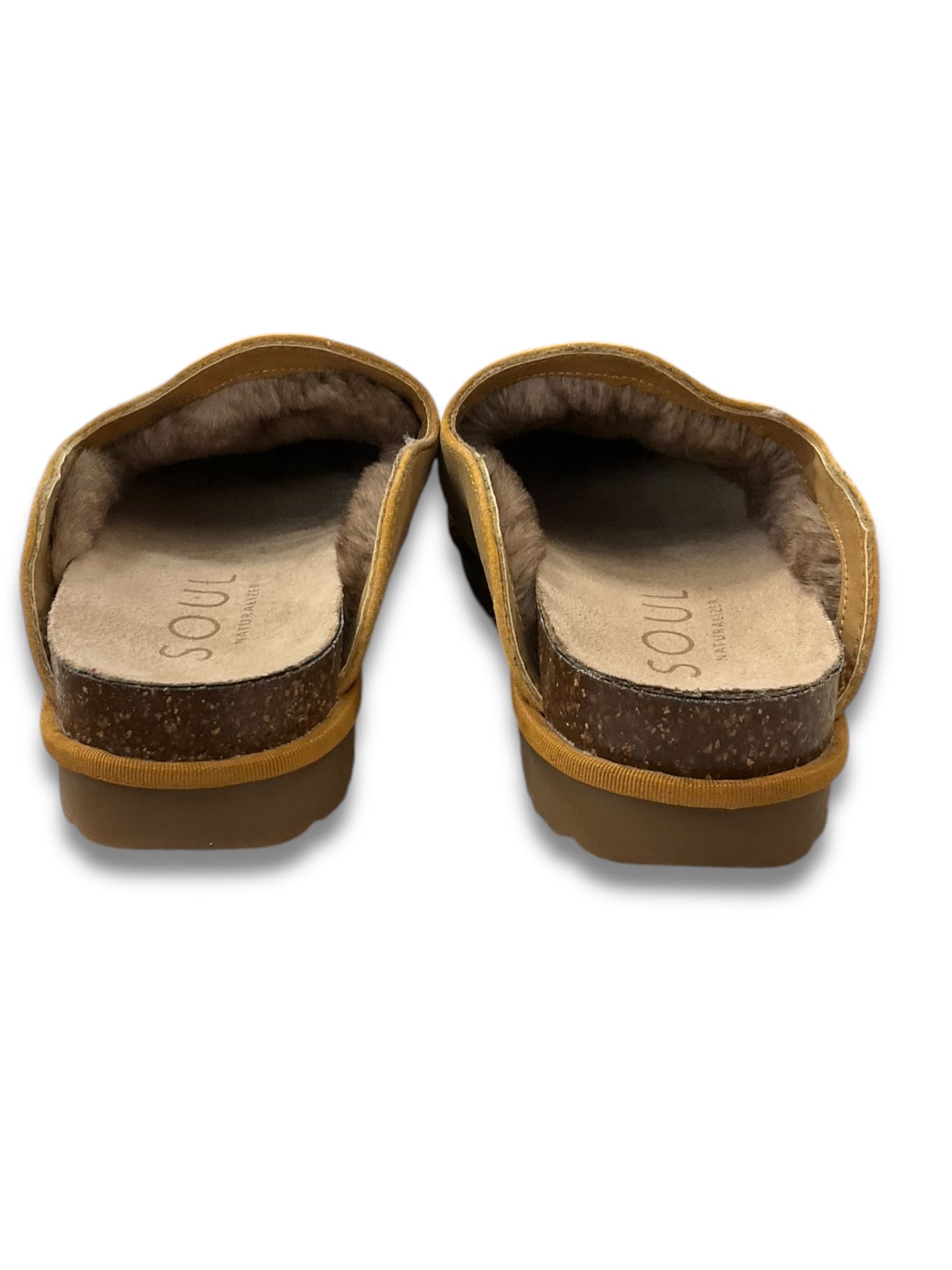 Shoes Flats By Natural Soul In Brown, Size: 6