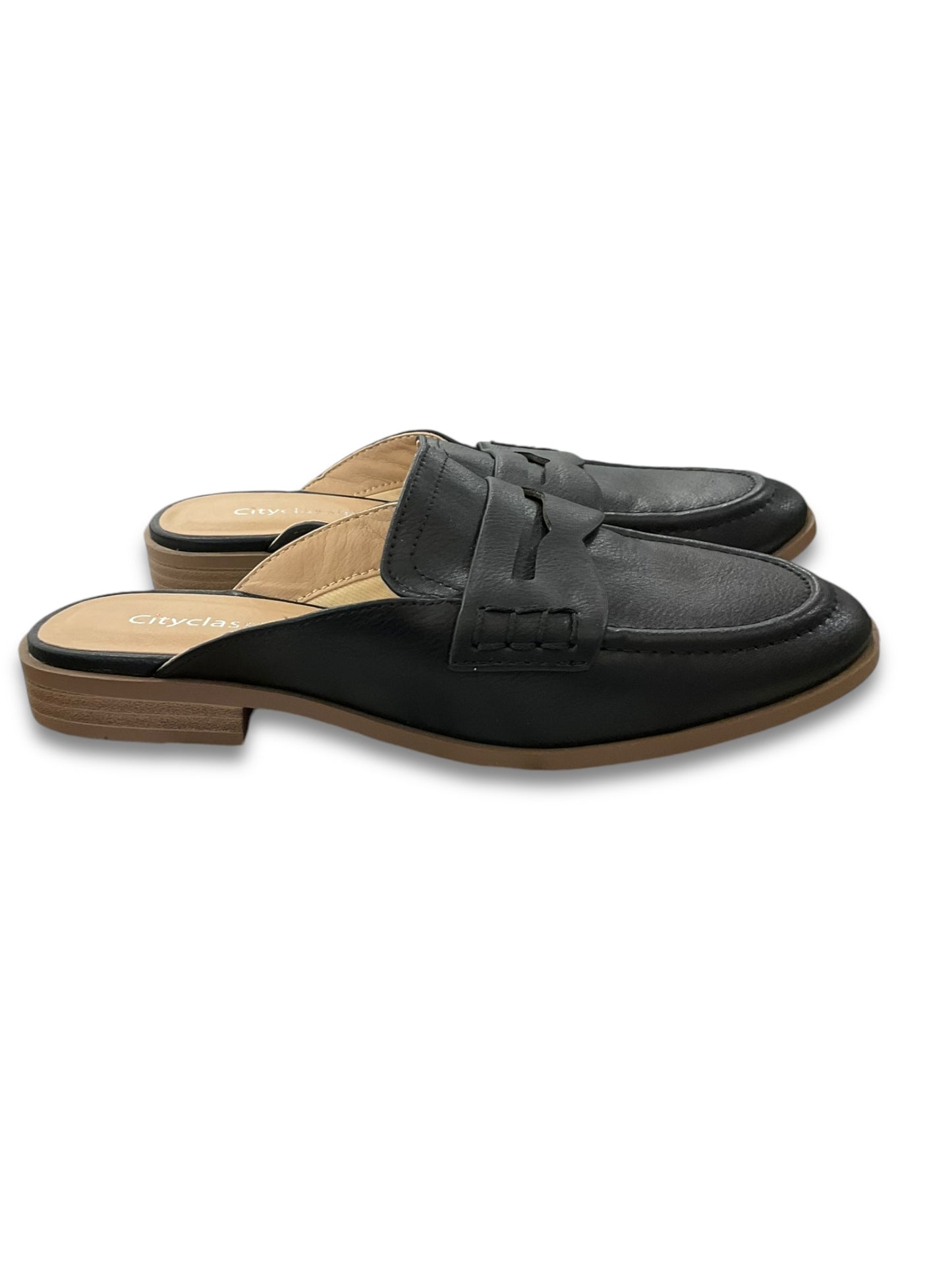 Shoes Flats By City Classified In Black, Size: 6