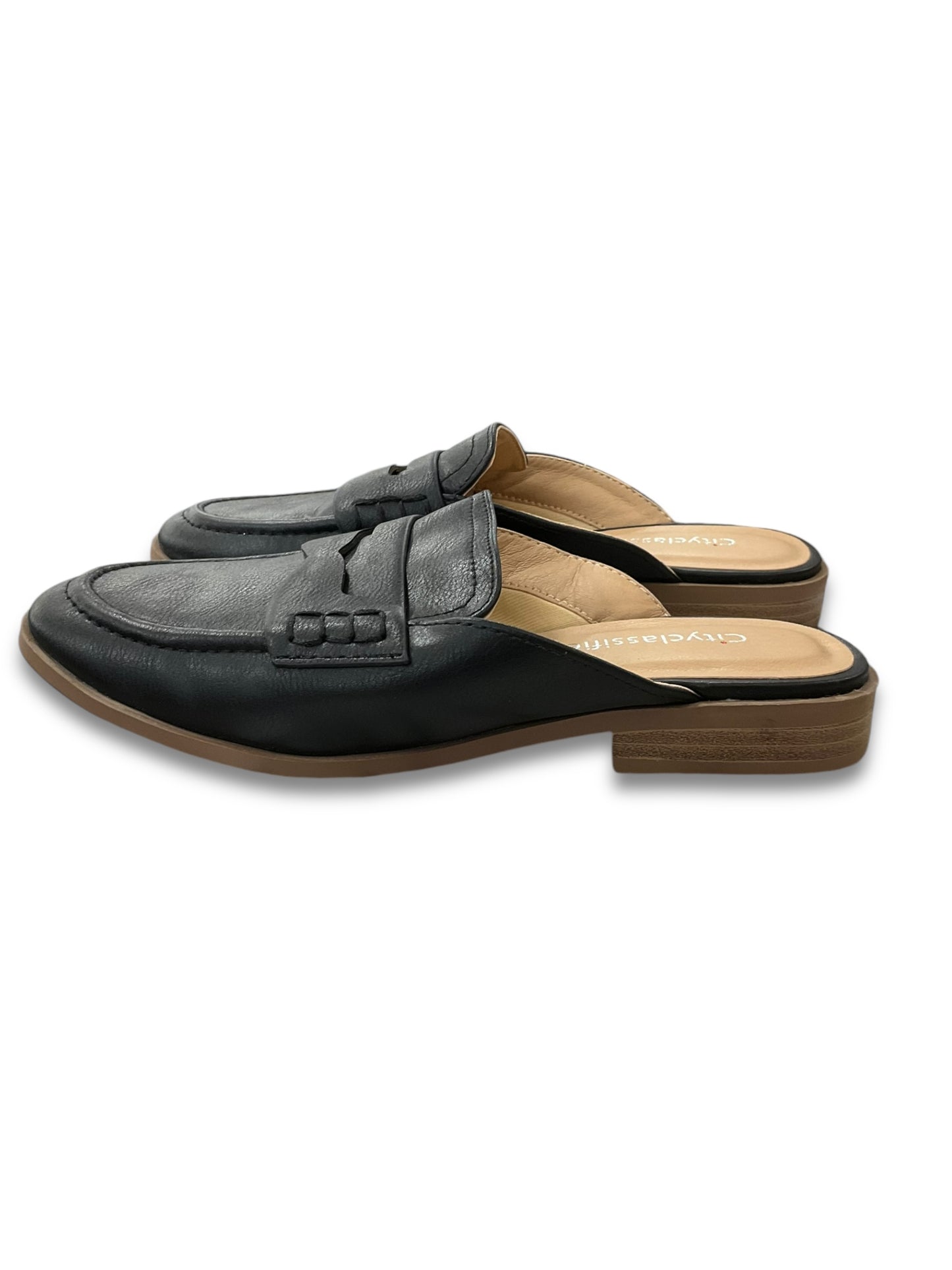 Shoes Flats By City Classified In Black, Size: 6