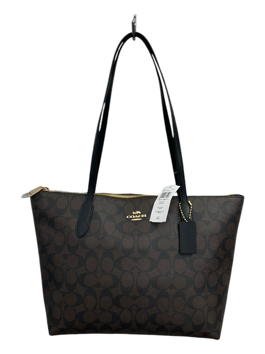 Tote Designer By Coach, Size: Medium