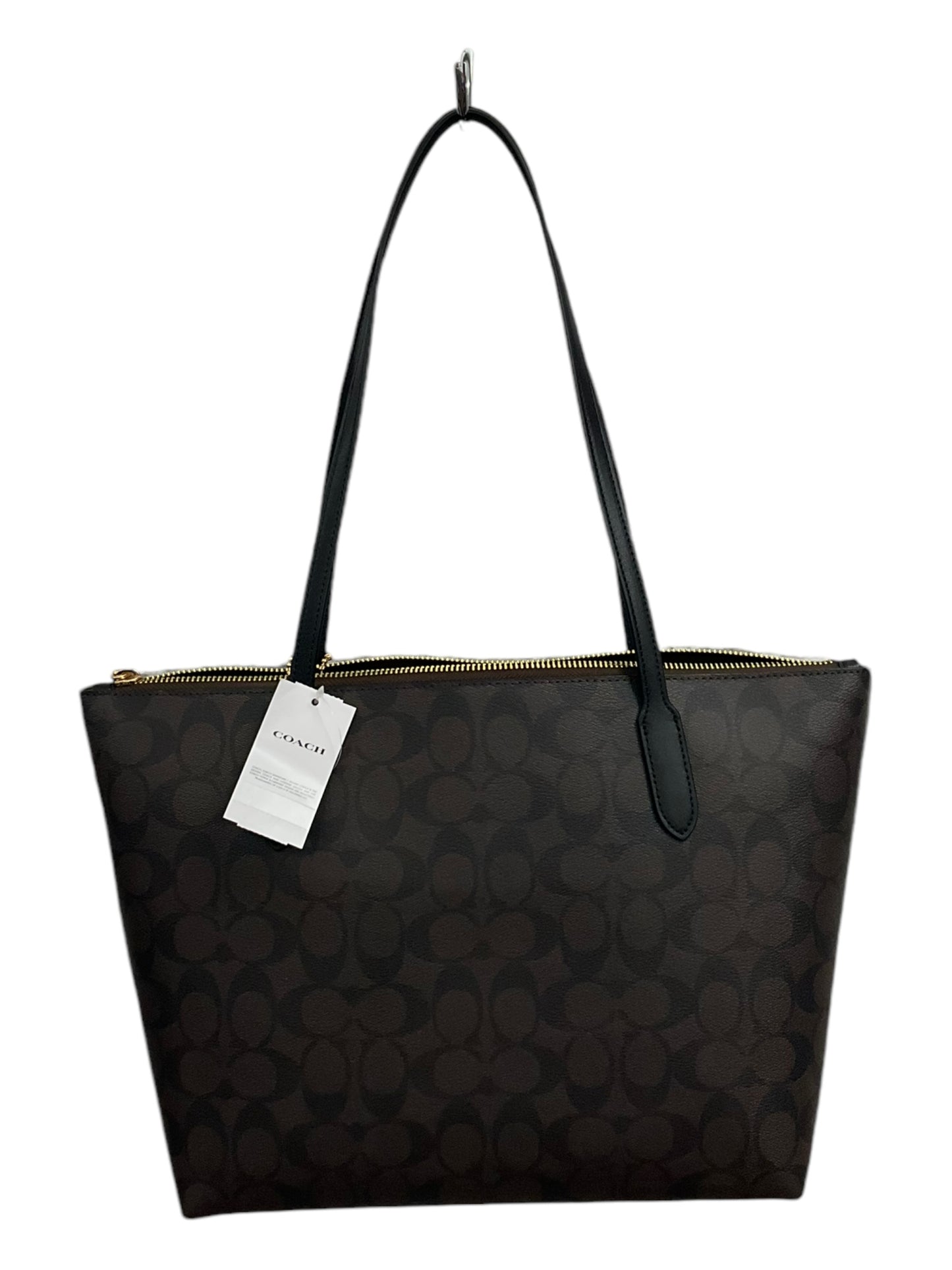 Tote Designer By Coach, Size: Medium