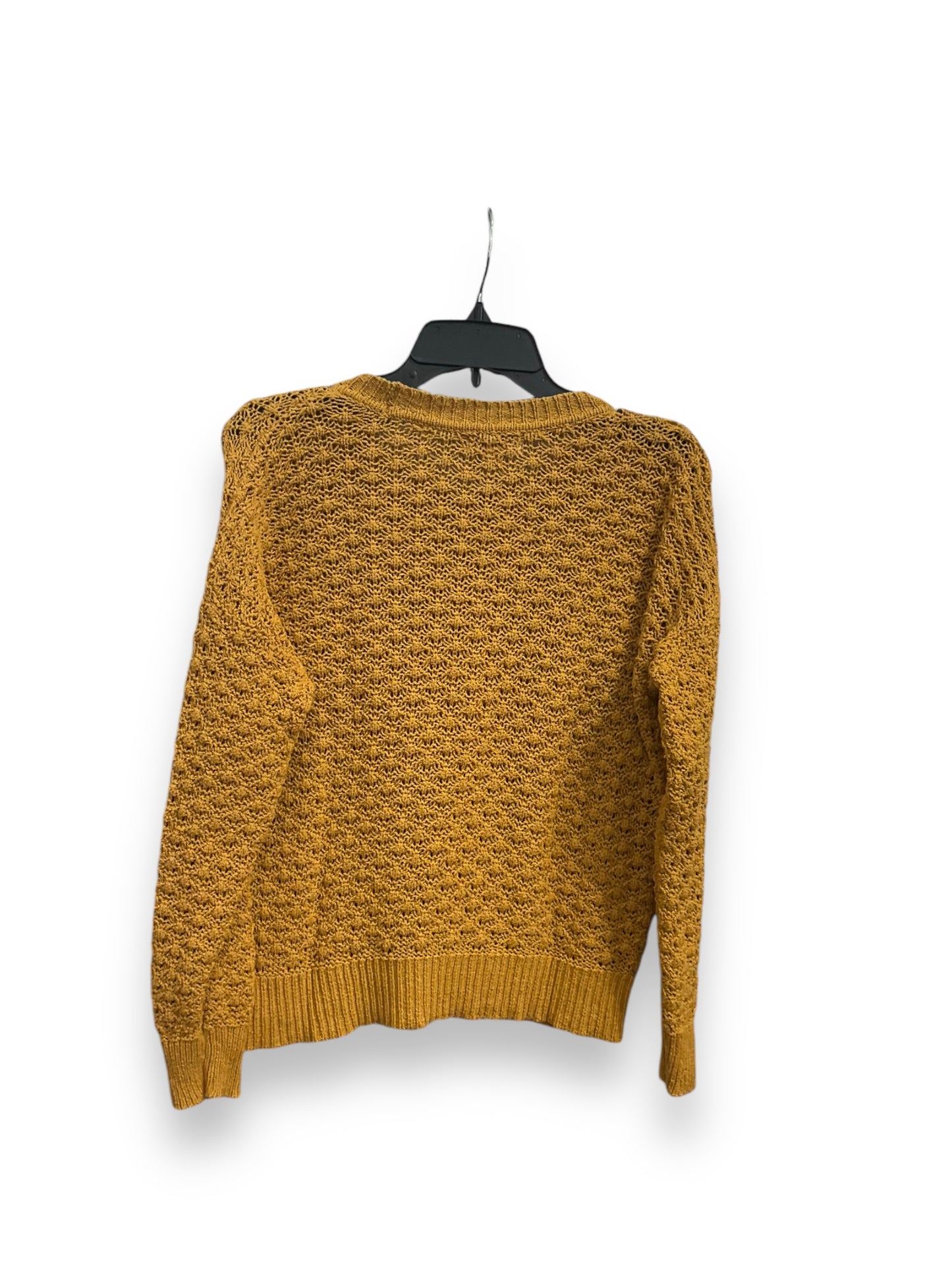 Sweater By Style And Company In Yellow, Size: Lp