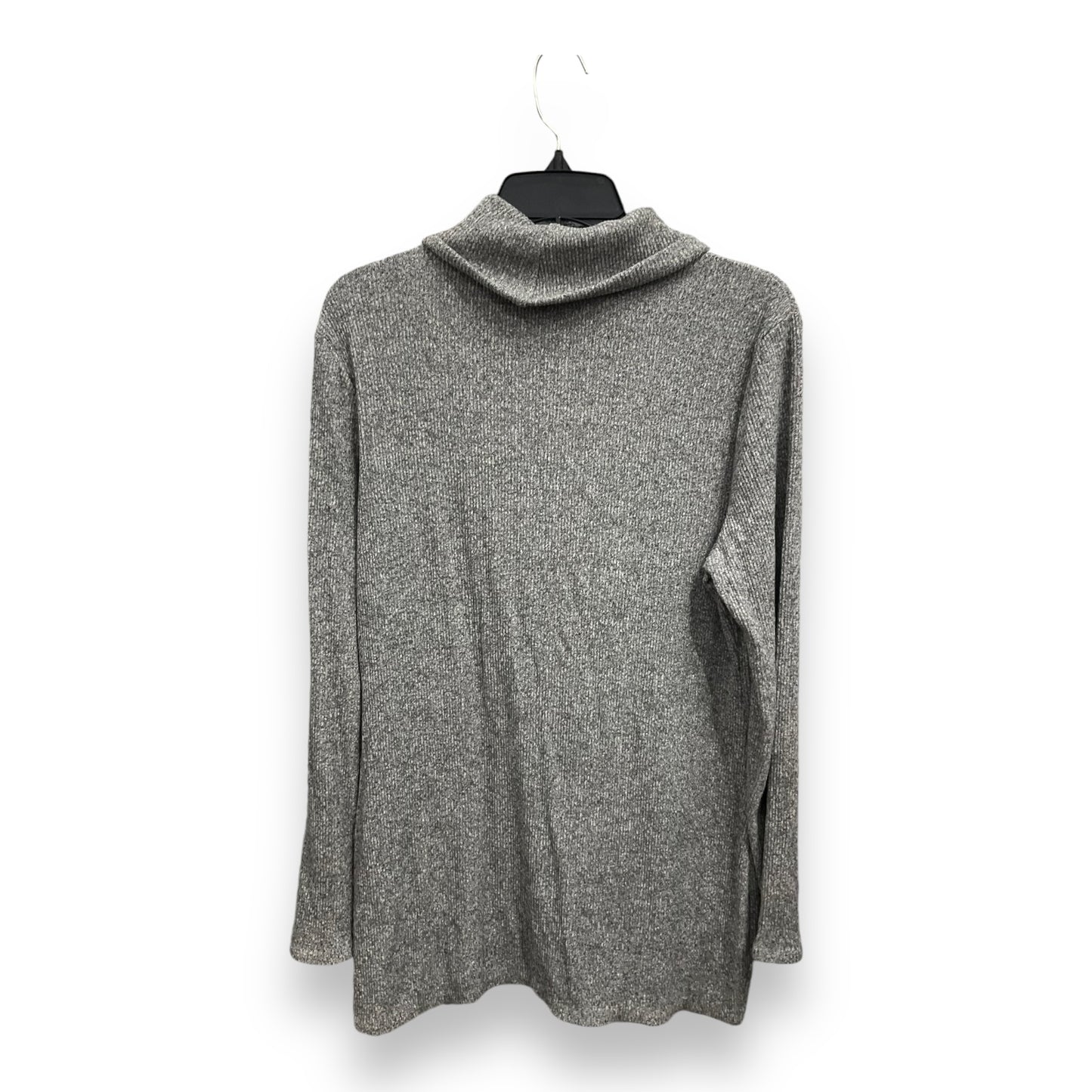 Tunic Long Sleeve By White House Black Market In Grey, Size: L