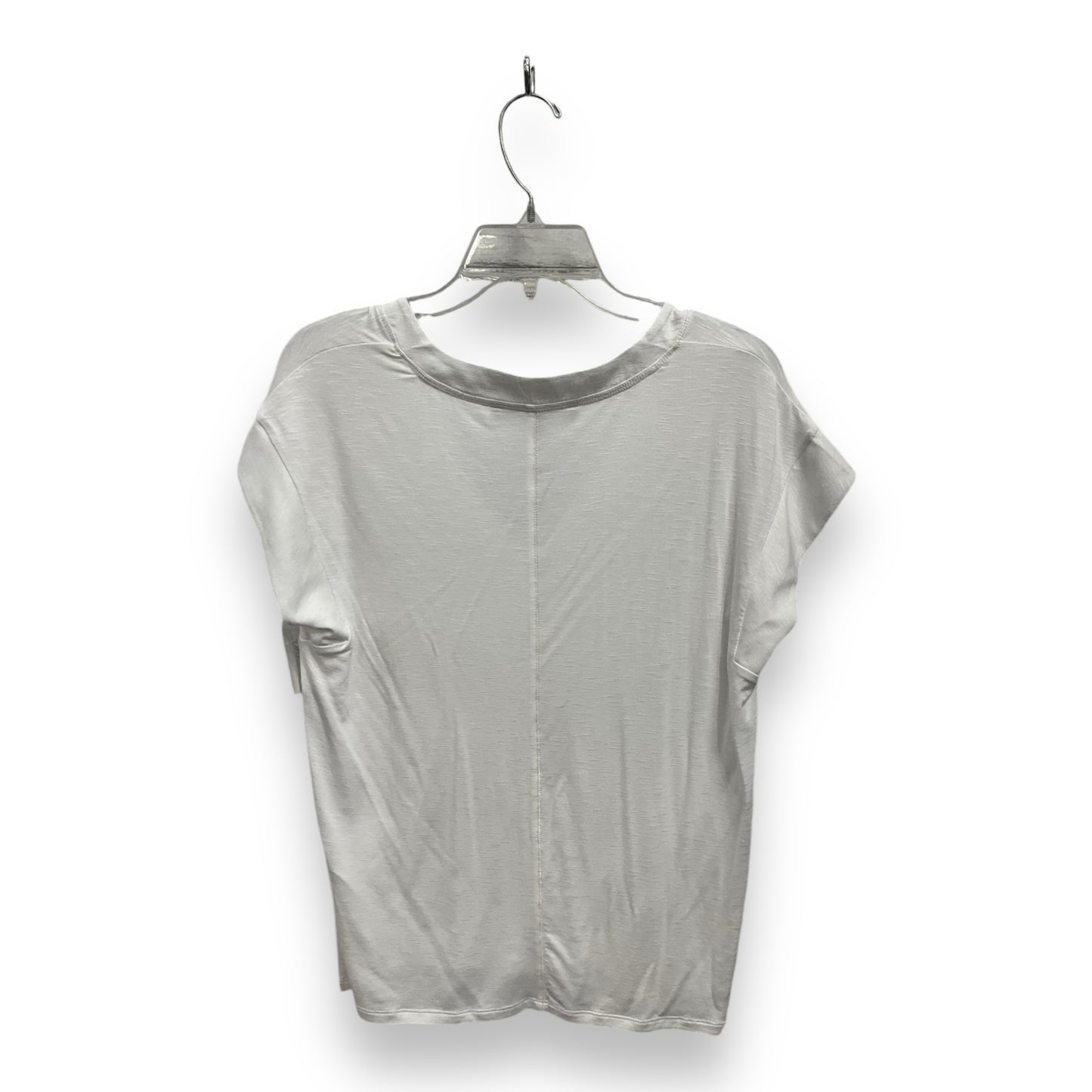 Top Short Sleeve Basic By White House Black Market In White, Size: S