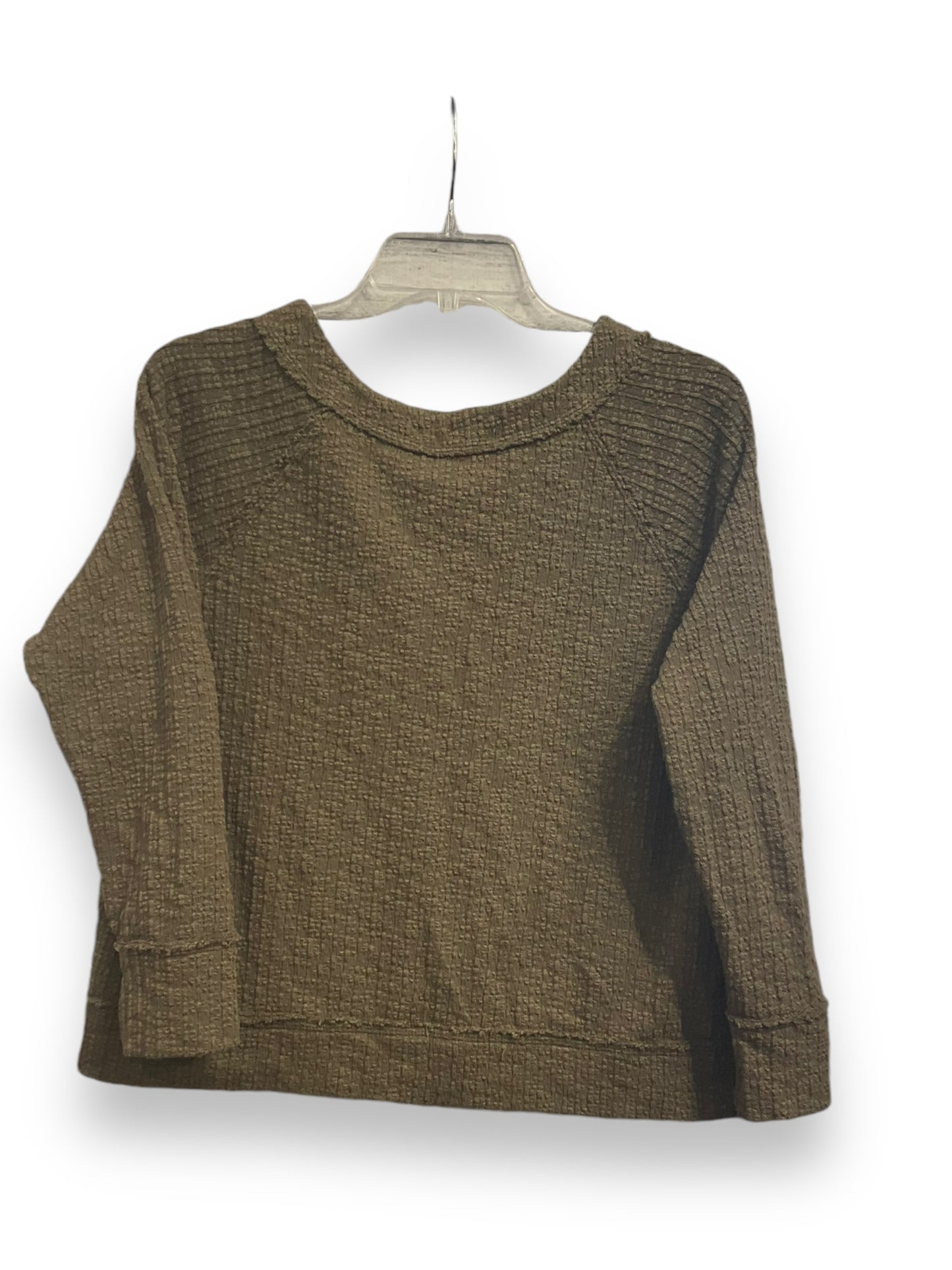 Sweater Cardigan By Two By Vince Camuto In Green, Size: L