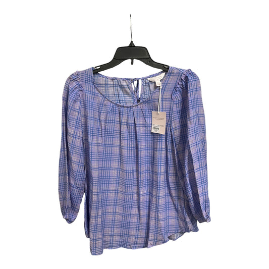 Top Long Sleeve By Lc Lauren Conrad In Purple, Size: Xs