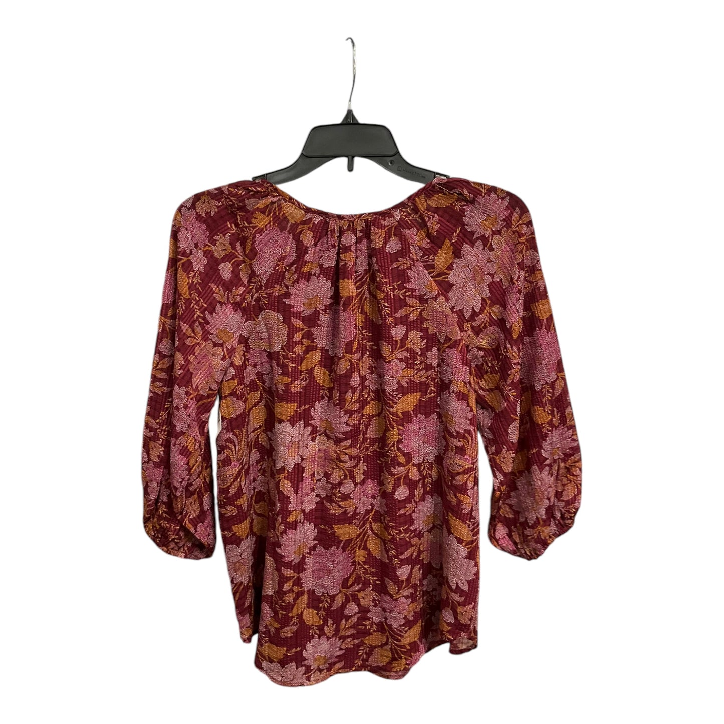 Top Long Sleeve By Loft In Multi-colored, Size: Xs