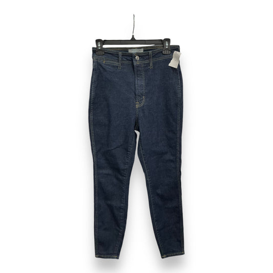 Jeans Straight By Everlane In Blue Denim, Size: 4