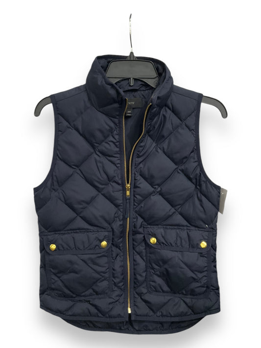 Vest Puffer & Quilted By J. Jill In Blue, Size: Xxs