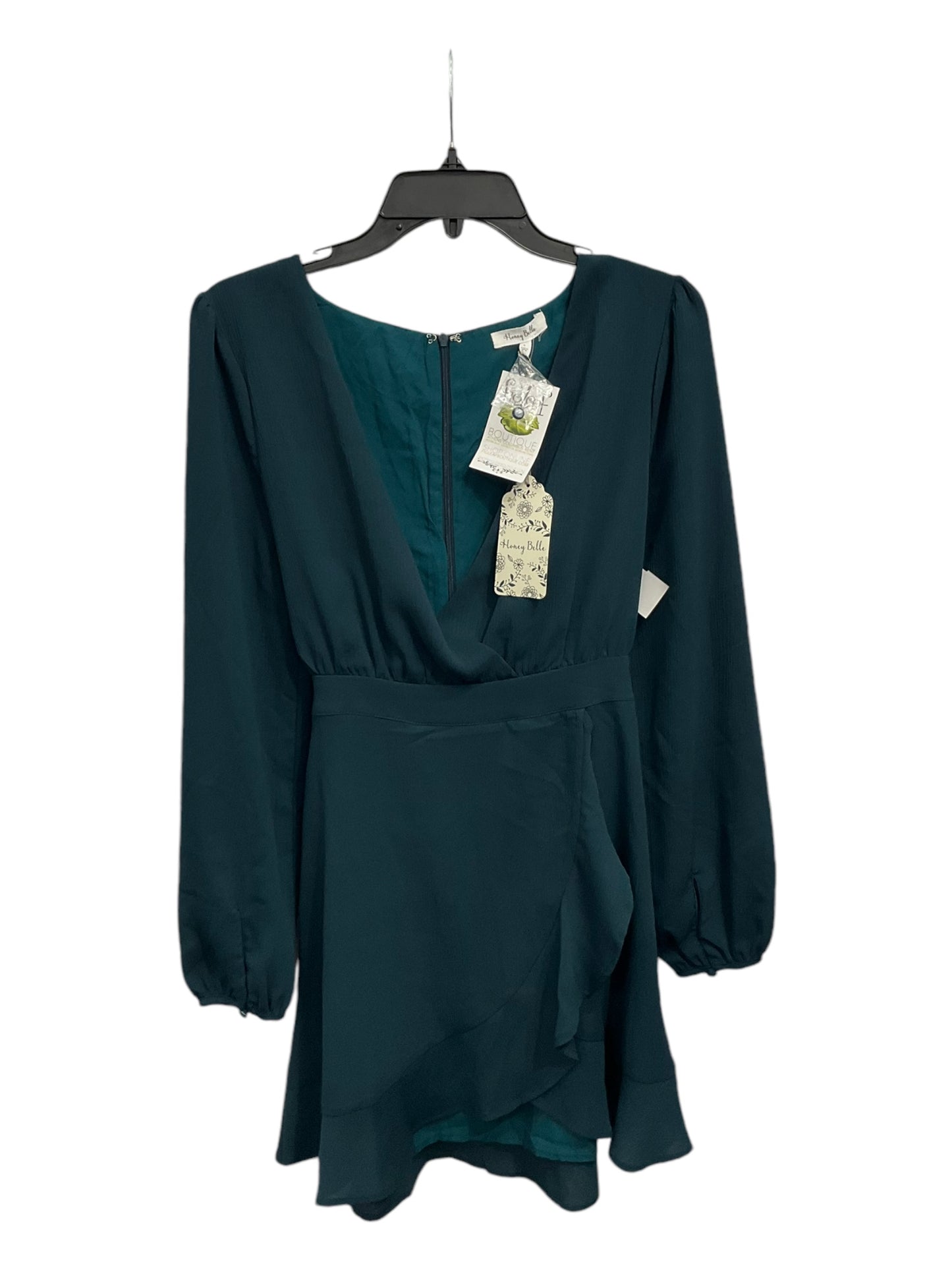 Dress Casual Midi By Clothes Mentor In Green, Size: L