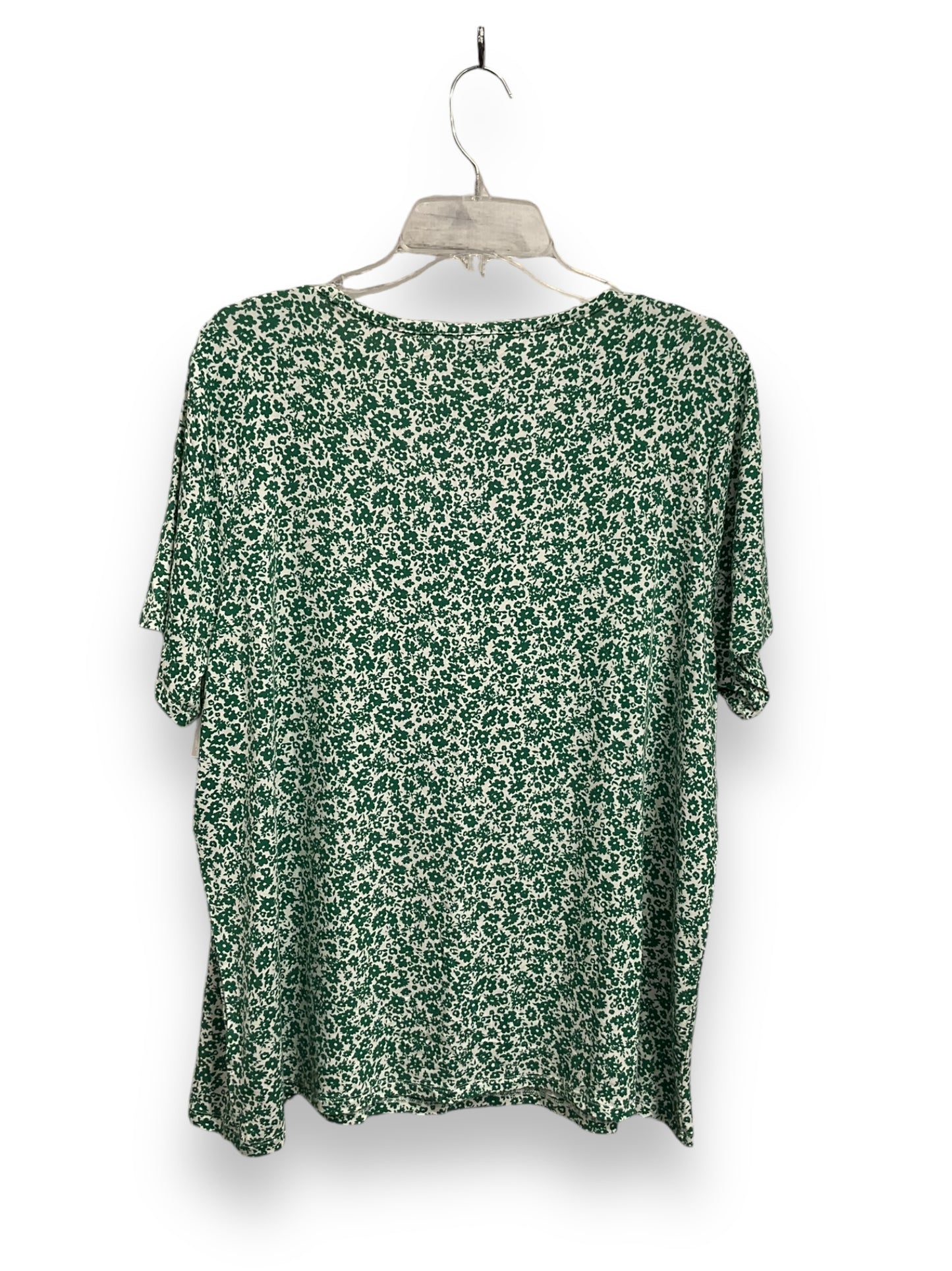 Top Short Sleeve By Old Navy In Green, Size: Xl