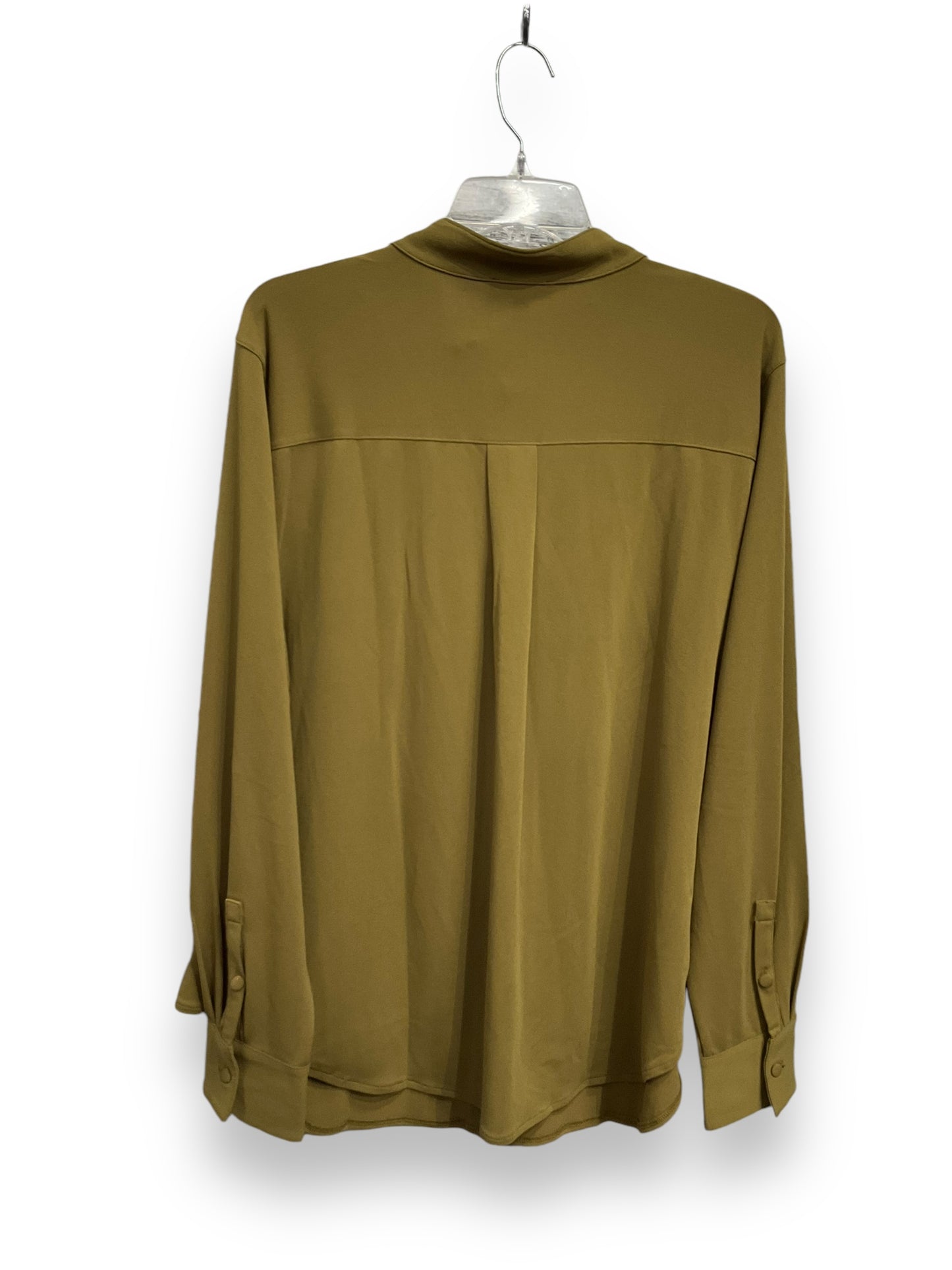 Blouse Long Sleeve By Universal Standard In Green, Size: M